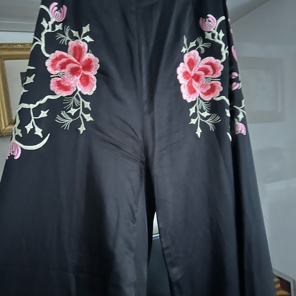 Chasing unicorns satin embroidered pants! New pics on hold - Picture 6 of 14